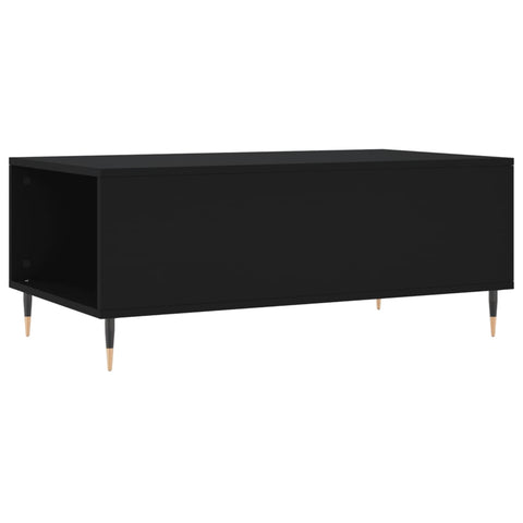 vidaXL Couchtisch Schwarz 90x50x36,5 cm Holzwerkstoff