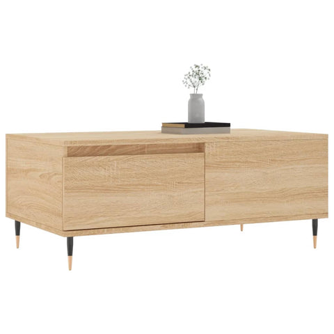 vidaXL Couchtisch Sonoma-Eiche 90x50x36,5 cm Holzwerkstoff