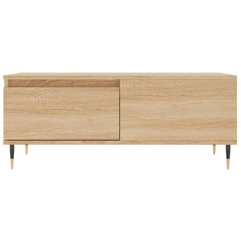 vidaXL Couchtisch Sonoma-Eiche 90x50x36,5 cm Holzwerkstoff