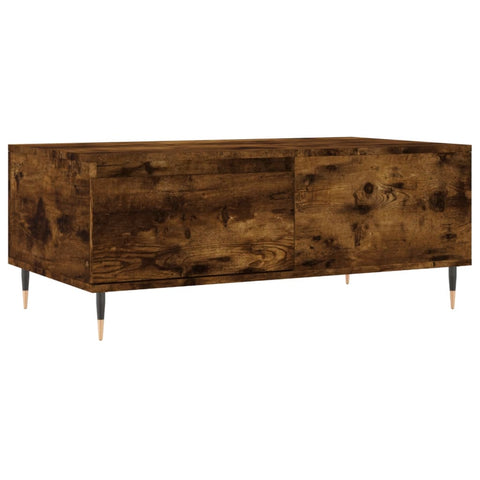 vidaXL Couchtisch Räuchereiche 90x50x36,5 cm Holzwerkstoff