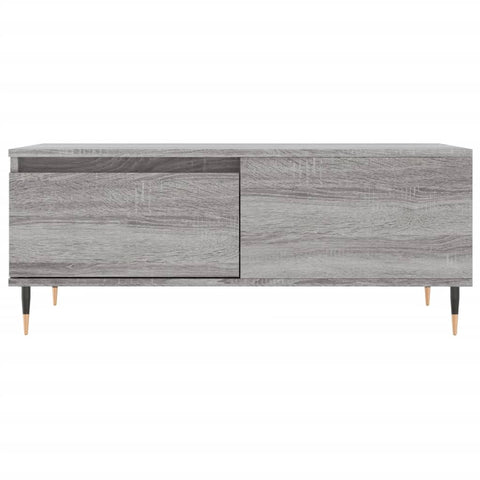 vidaXL Couchtisch Grau Sonoma 90x50x36,5 cm Holzwerkstoff