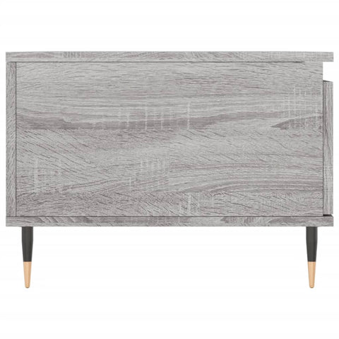 vidaXL Couchtisch Grau Sonoma 90x50x36,5 cm Holzwerkstoff