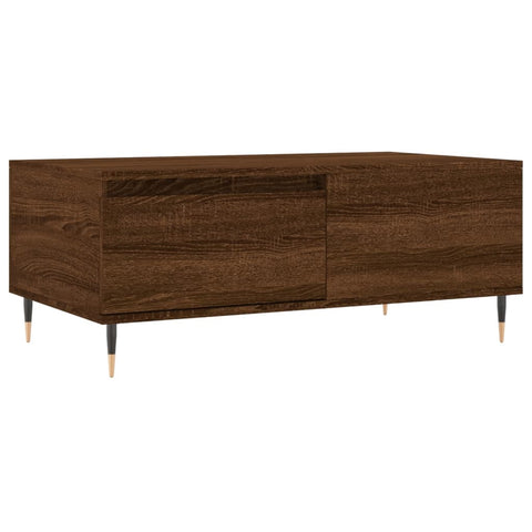 vidaXL Couchtisch Braun Eichen-Optik 90x50x36,5 cm Holzwerkstoff