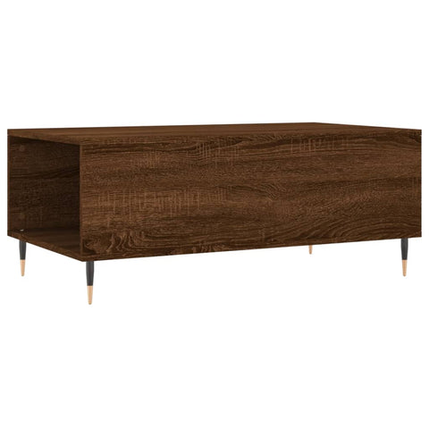 vidaXL Couchtisch Braun Eichen-Optik 90x50x36,5 cm Holzwerkstoff