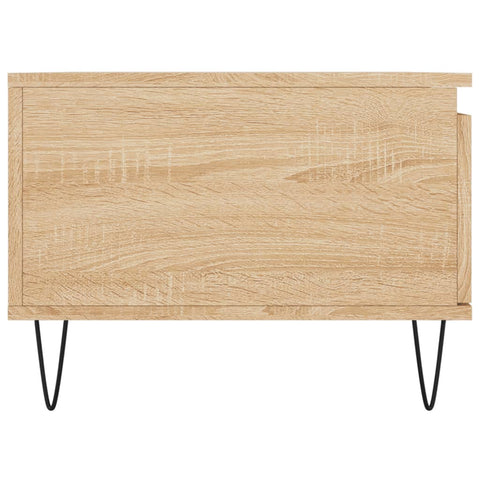 vidaXL Couchtisch Sonoma-Eiche 90x50x36,5 cm Holzwerkstoff