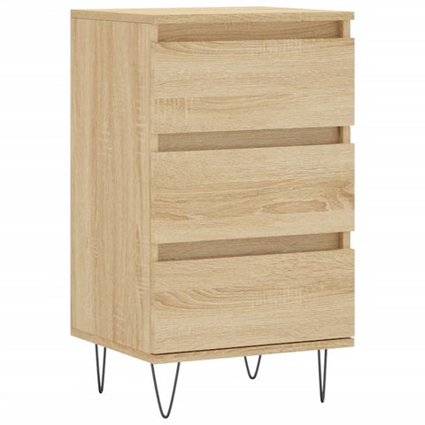 vidaXL Sideboard Sonoma-Eiche 40x35x70 cm Holzwerkstoff