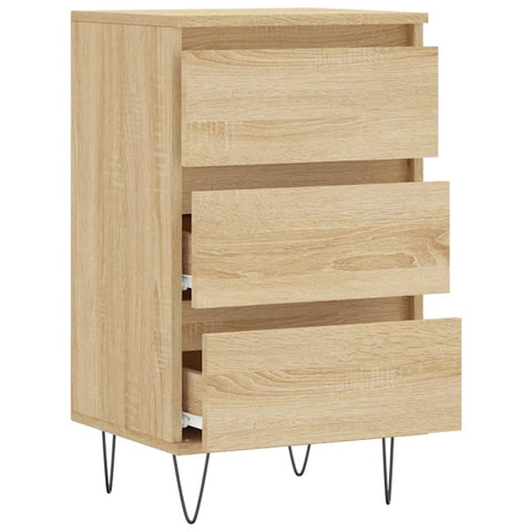 vidaXL Sideboard Sonoma-Eiche 40x35x70 cm Holzwerkstoff