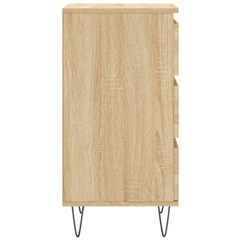 vidaXL Sideboard Sonoma-Eiche 40x35x70 cm Holzwerkstoff