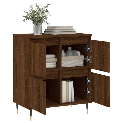 Sideboard Braun Eichen-Optik 60x35x70 cm Holzwerkstoff