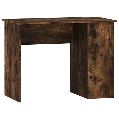 vidaXL Schreibtisch Räuchereiche 100x55x75 cm Holzwerkstoff