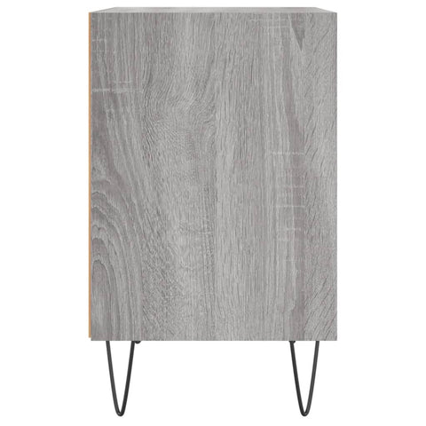 vidaXL Nachttische 2 Stk. Grau Sonoma 40x30x50 cm Holzwerkstoff