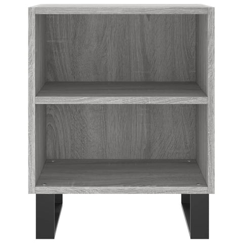 vidaXL Nachttische 2 Stk. Grau Sonoma 40x30x50 cm Holzwerkstoff