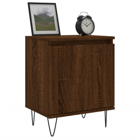 vidaXL Nachttisch Braun Eichen-Optik 40x30x50 cm Holzwerkstoff