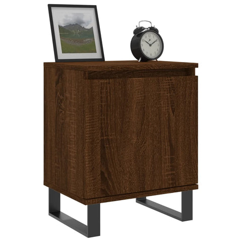 vidaXL Nachttisch Braun Eichen-Optik 40x30x50 cm Holzwerkstoff