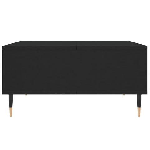 vidaXL Couchtisch Schwarz 60x60x30 cm Holzwerkstoff