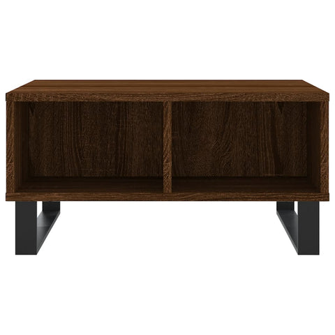 vidaXL Couchtisch Braun Eichen-Optik 60x60x30 cm Holzwerkstoff