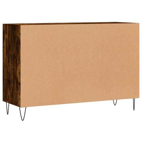 vidaXL Sideboard Räuchereiche 103,5x35x70 cm Holzwerkstoff