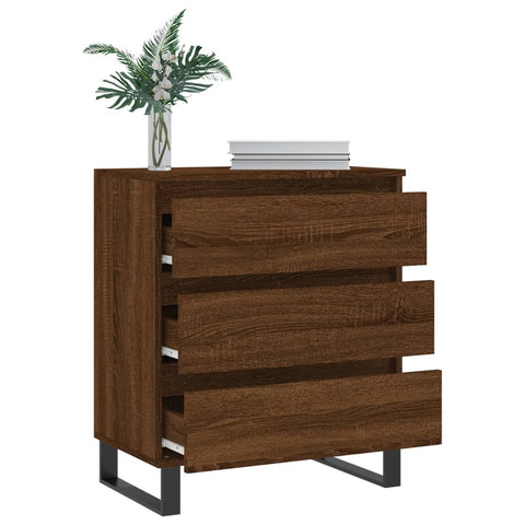 Sideboard Braun Eichen-Optik 60x35x70 cm Holzwerkstoff