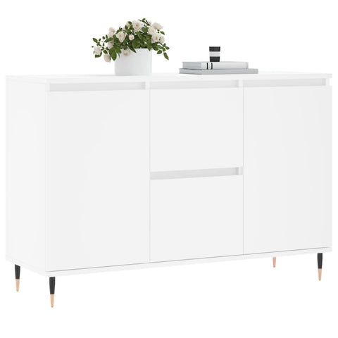 vidaXL Sideboard Weiß 104x35x70 cm Holzwerkstoff