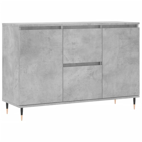 vidaXL Sideboard Betongrau 104x35x70 cm Holzwerkstoff