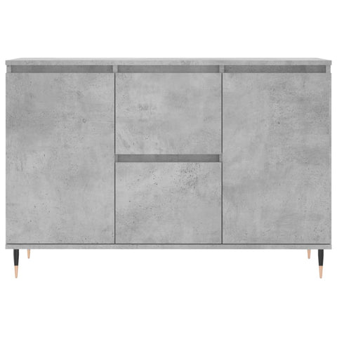 vidaXL Sideboard Betongrau 104x35x70 cm Holzwerkstoff