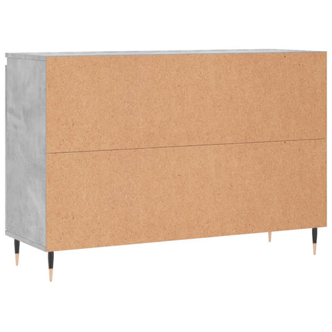 vidaXL Sideboard Betongrau 104x35x70 cm Holzwerkstoff