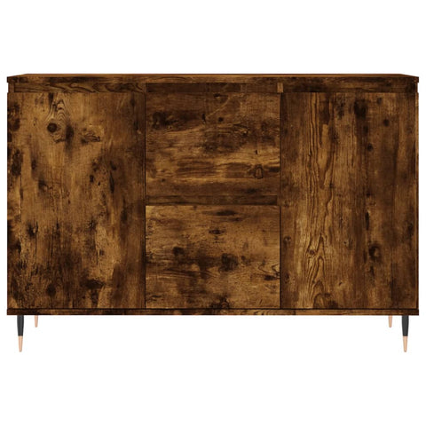 vidaXL Sideboard Räuchereiche 104x35x70 cm Holzwerkstoff