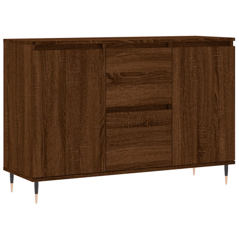 vidaXL Sideboard Braun Eichen-Optik 104x35x70 cm Holzwerkstoff