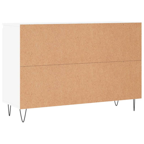 vidaXL Sideboard Weiß 104x35x70 cm Holzwerkstoff