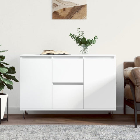 vidaXL Sideboard Weiß 104x35x70 cm Holzwerkstoff