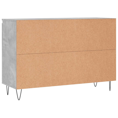 vidaXL Sideboard Betongrau 104x35x70 cm Holzwerkstoff