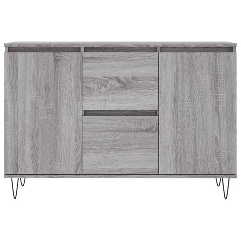 vidaXL Sideboard Grau Sonoma 104x35x70 cm Holzwerkstoff