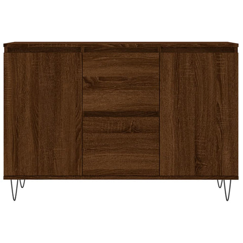 vidaXL Sideboard Braun Eichen-Optik 104x35x70 cm Holzwerkstoff