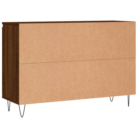 vidaXL Sideboard Braun Eichen-Optik 104x35x70 cm Holzwerkstoff