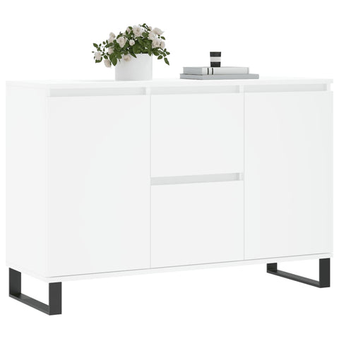 vidaXL Sideboard Weiß 104x35x70 cm Holzwerkstoff