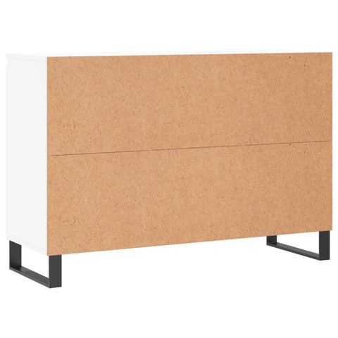 vidaXL Sideboard Weiß 104x35x70 cm Holzwerkstoff