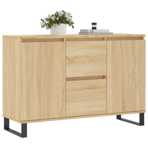 vidaXL Sideboard Sonoma-Eiche 104x35x70 cm Holzwerkstoff