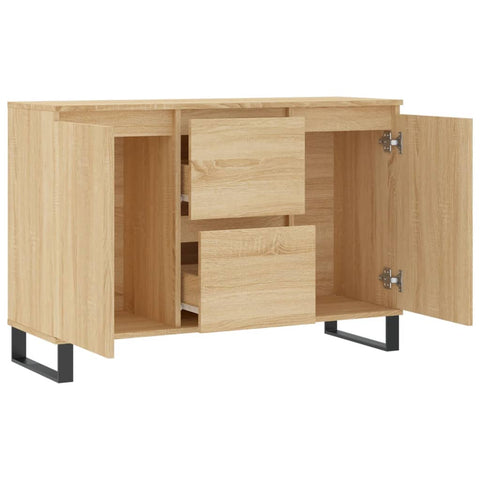 vidaXL Sideboard Sonoma-Eiche 104x35x70 cm Holzwerkstoff