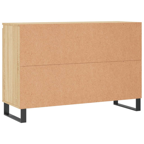 vidaXL Sideboard Sonoma-Eiche 104x35x70 cm Holzwerkstoff