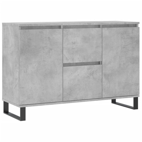 vidaXL Sideboard Betongrau 104x35x70 cm Holzwerkstoff