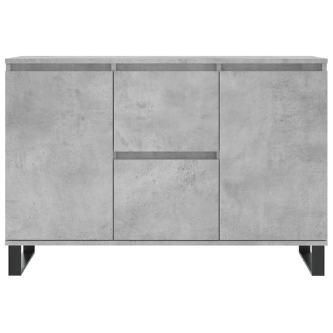 vidaXL Sideboard Betongrau 104x35x70 cm Holzwerkstoff