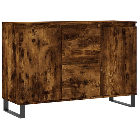 vidaXL Sideboard Räuchereiche 104x35x70 cm Holzwerkstoff