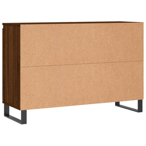 vidaXL Sideboard Braun Eichen-Optik 104x35x70 cm Holzwerkstoff