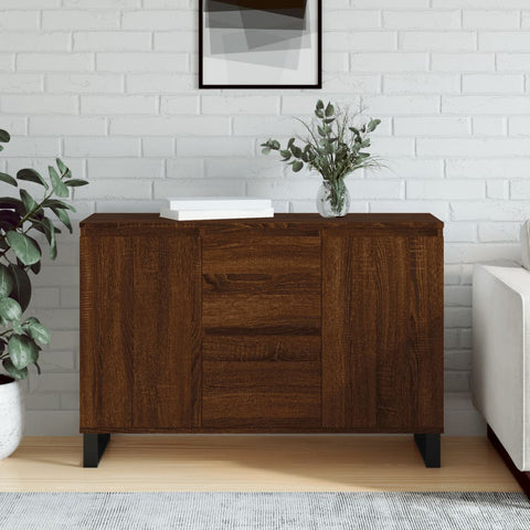 vidaXL Sideboard Braun Eichen-Optik 104x35x70 cm Holzwerkstoff