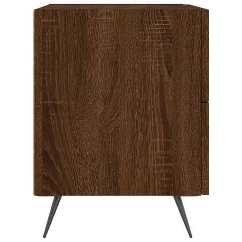 vidaXL Nachttisch Braune Eiche 40x35x47,5 cm Holzwerkstoff