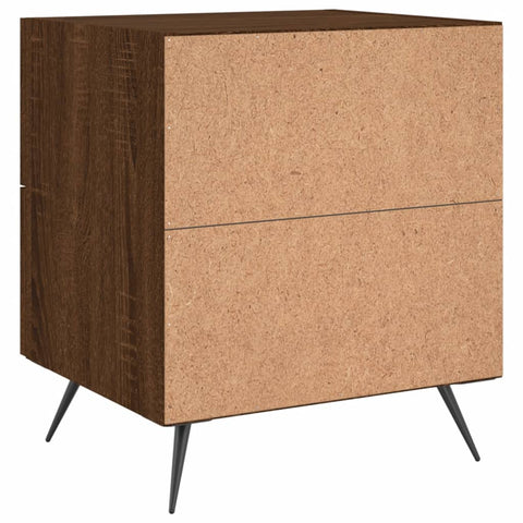 vidaXL Nachttisch Braune Eiche 40x35x47,5 cm Holzwerkstoff