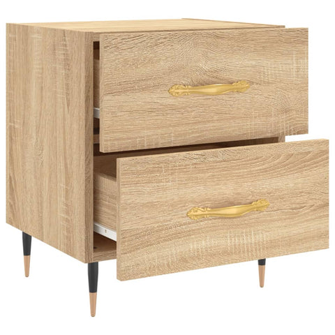 vidaXL Nachttisch Sonoma-Eiche 40x35x47,5 cm Holzwerkstoff