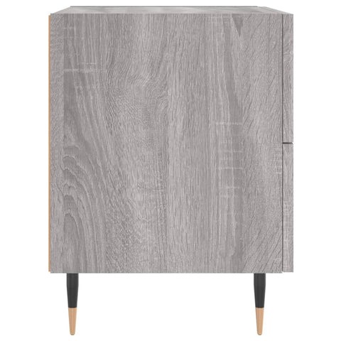 vidaXL Nachttisch Grau Sonoma 40x35x47,5 cm Holzwerkstoff