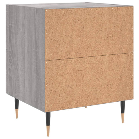 vidaXL Nachttisch Grau Sonoma 40x35x47,5 cm Holzwerkstoff