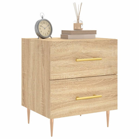 vidaXL Nachttisch Sonoma-Eiche 40x35x47,5 cm Holzwerkstoff